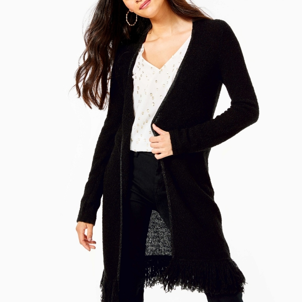 NWT, XXS Yana Cardigan.  A beautiful lightweight black cardigan.